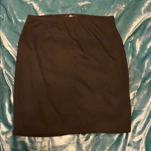 Missguided black skirt